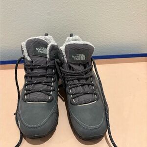 The North Face Charcoal Hiking Boots